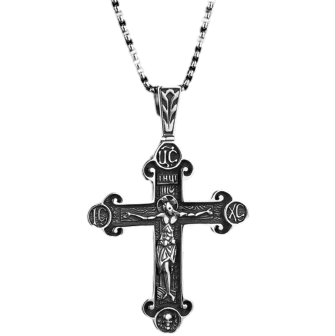STAINLESS STEEL - HOLY CROSS PENDANT